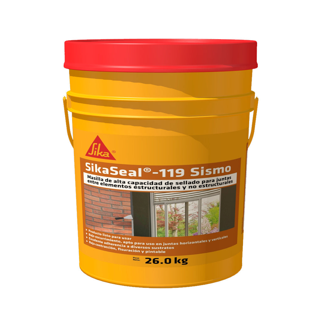 Sikaseal 119 Sismo Gris 5 Galones - Sika