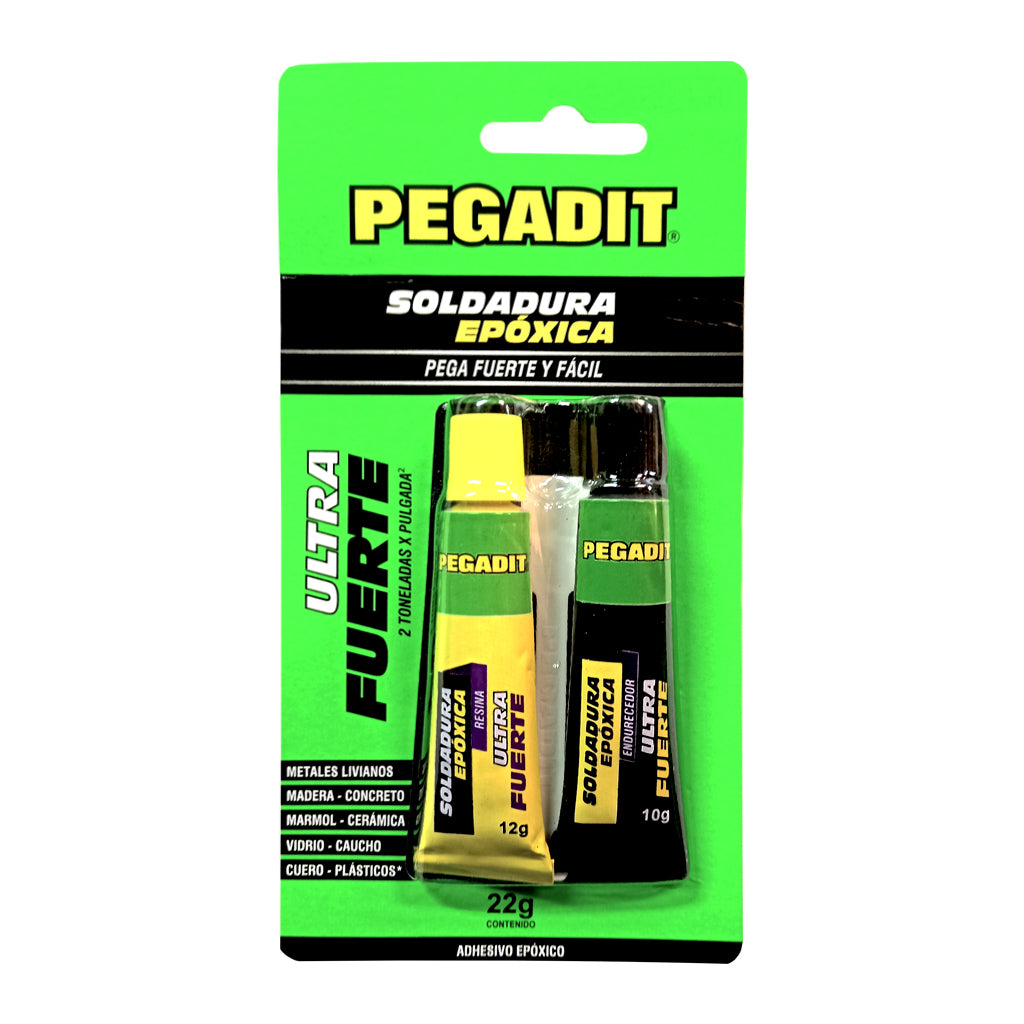 Soldadura Epóxica Ultra Fuerte 22 gr - Pegadit