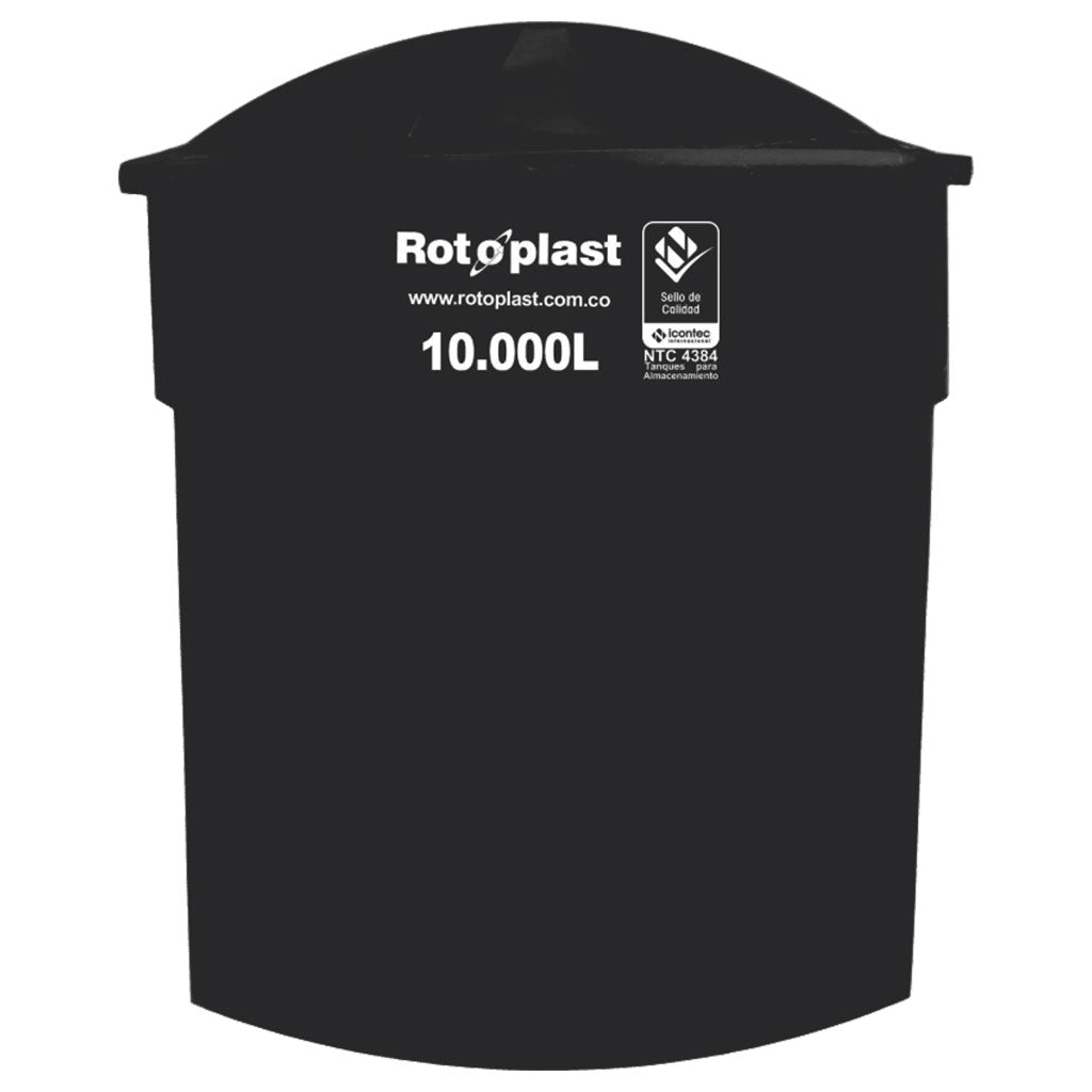 Tanque Rotoplast con Tapa y Juego Conexiones - Rotoplast