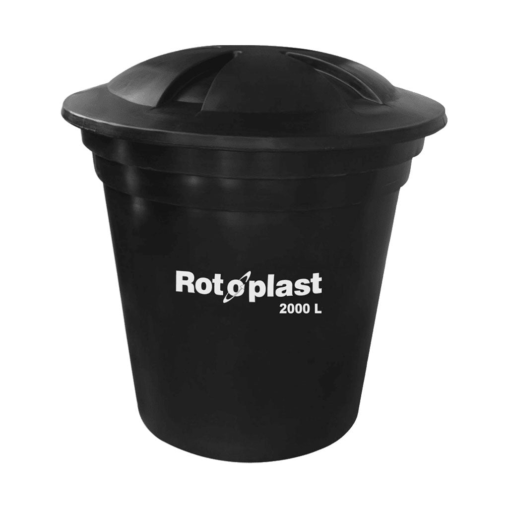 Tanque Rotoplast con Tapa y Juego Conexiones - Rotoplast