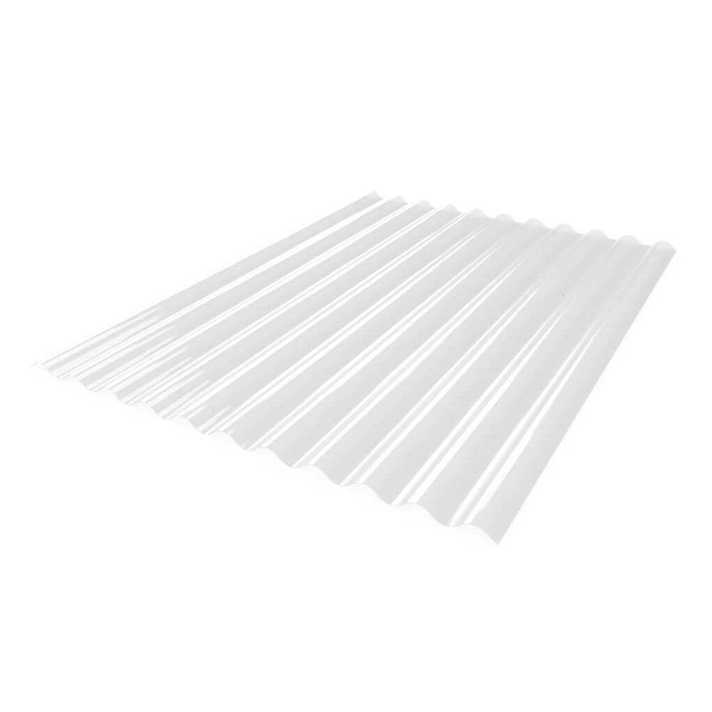 Teja Policarbonato Ajozinc Cristal - Ajover