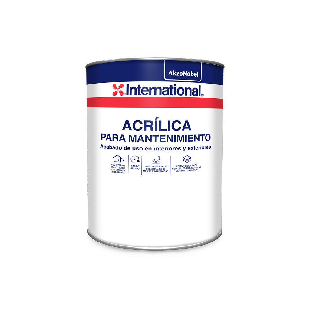 Pintura Acrílica Mantenimiento Galón - International