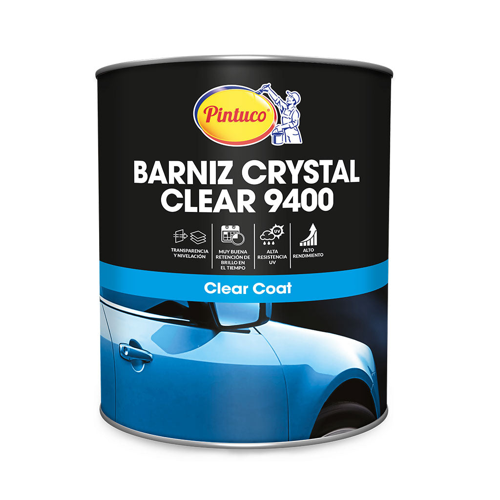 Barniz Crystal Clear 9400 Automotriz Galón - Pintuco