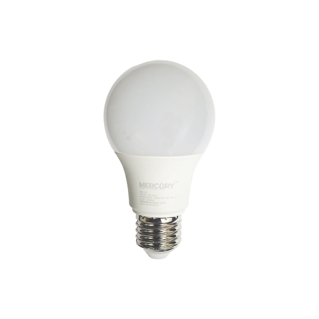 Bombillo LED E27 Luz Blanca 6500K 90 Lumens - Mercury
