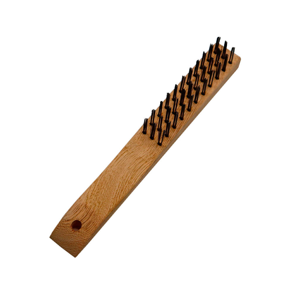 Cepillo Alambre Cabo Madera 11x3 - Goya