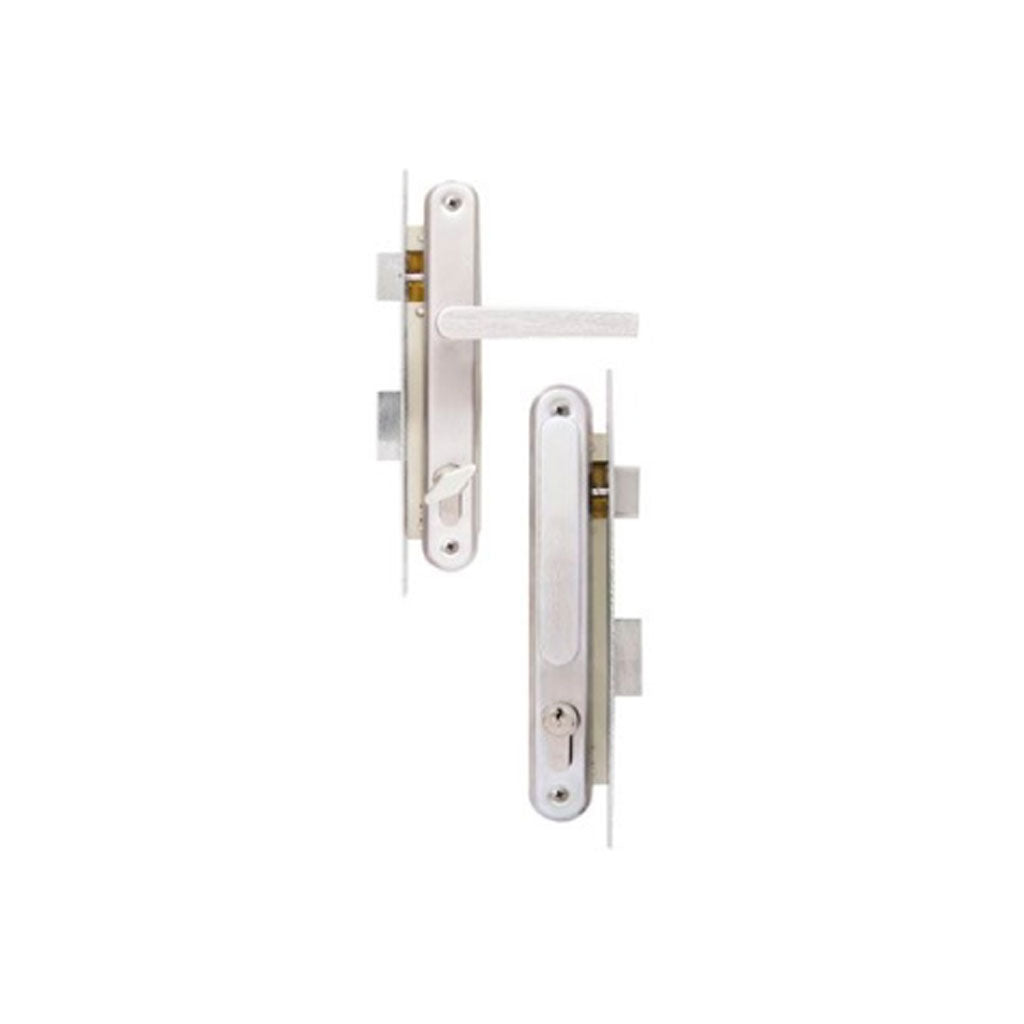 Cerradura Embutir Entrada Principal Exterior Cromo - Yale