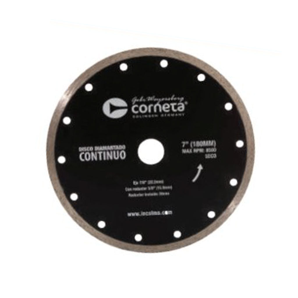 Disco Diamantado Continuo 4-1/2" - Corneta