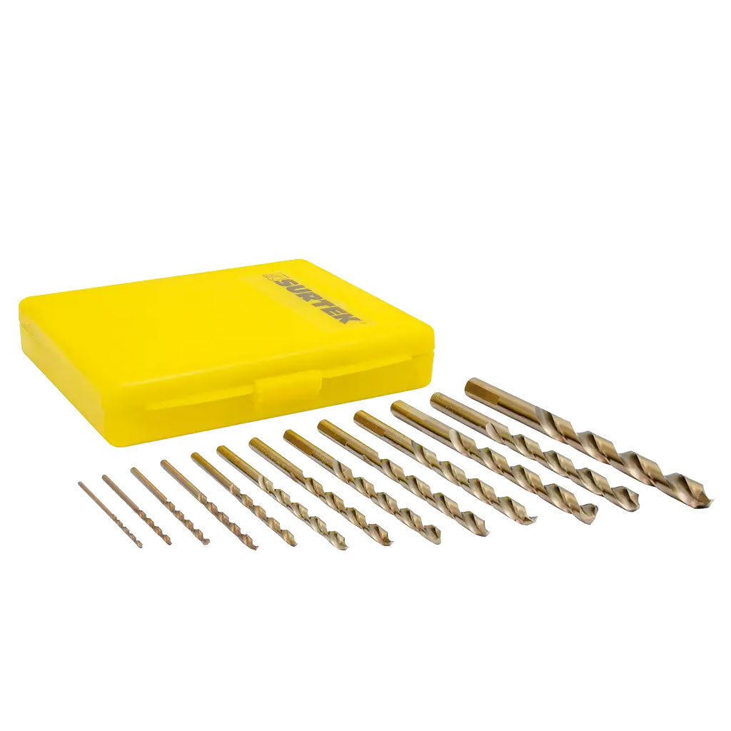 Juego 13 Brocas (1/16" a 7/32"-1/4"-5/16" - Surtek