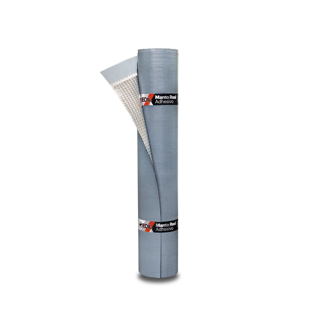 Manto Real Adhesivo 2.0 mm Foil Aluminio - EDIL