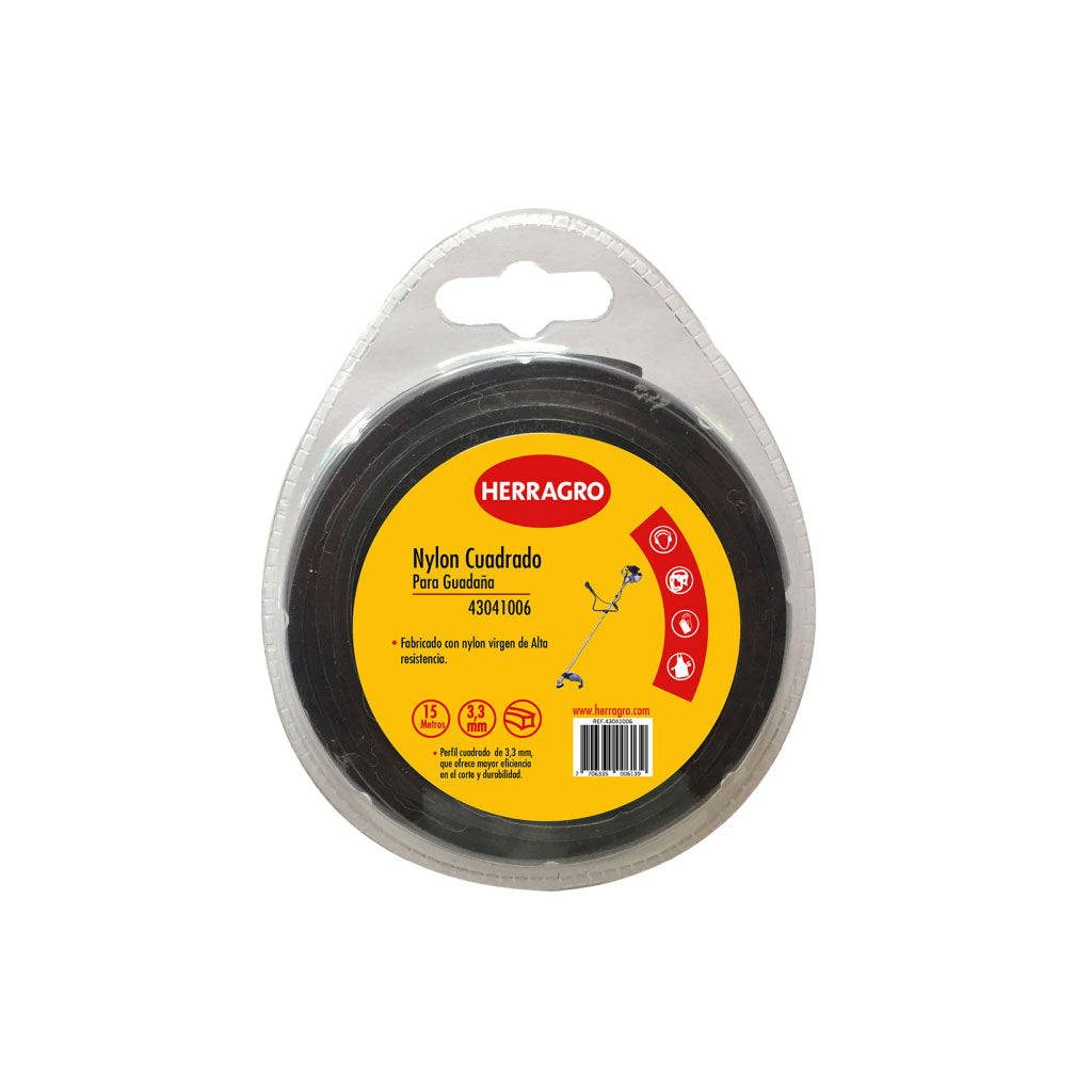 Nylon Redonde 3.3mm x 100mt - Herragro