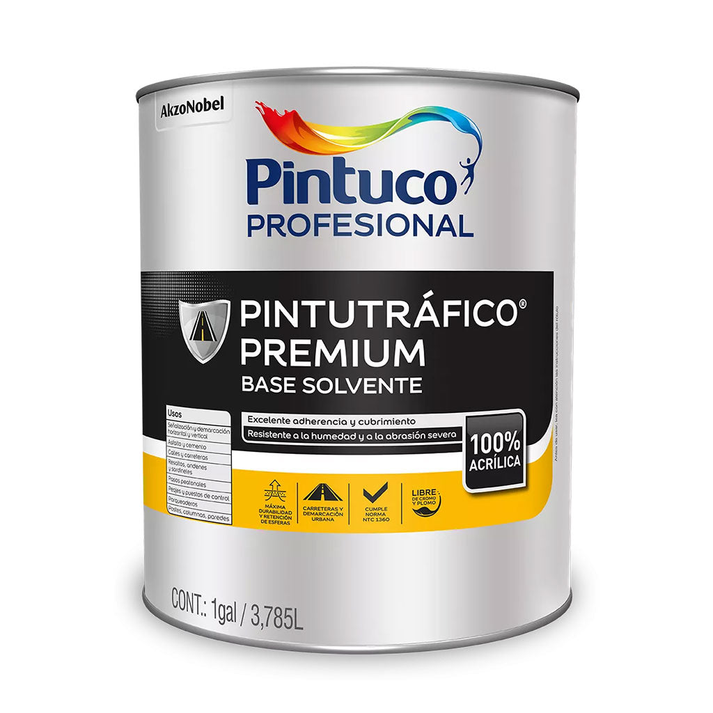Pintutráfico Premium Acrílica Base Solvente - Pintuco