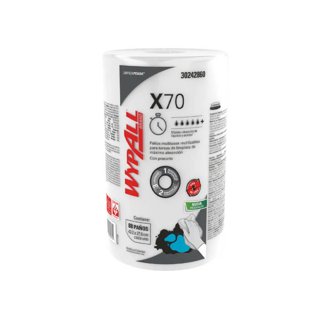 Wypall X70 Regular Rollo - Wypall-Kimberly-clark