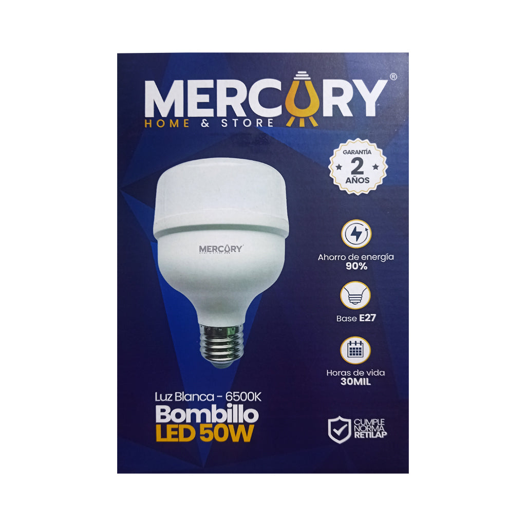 Bombillo LED E27 6500k - Mercury