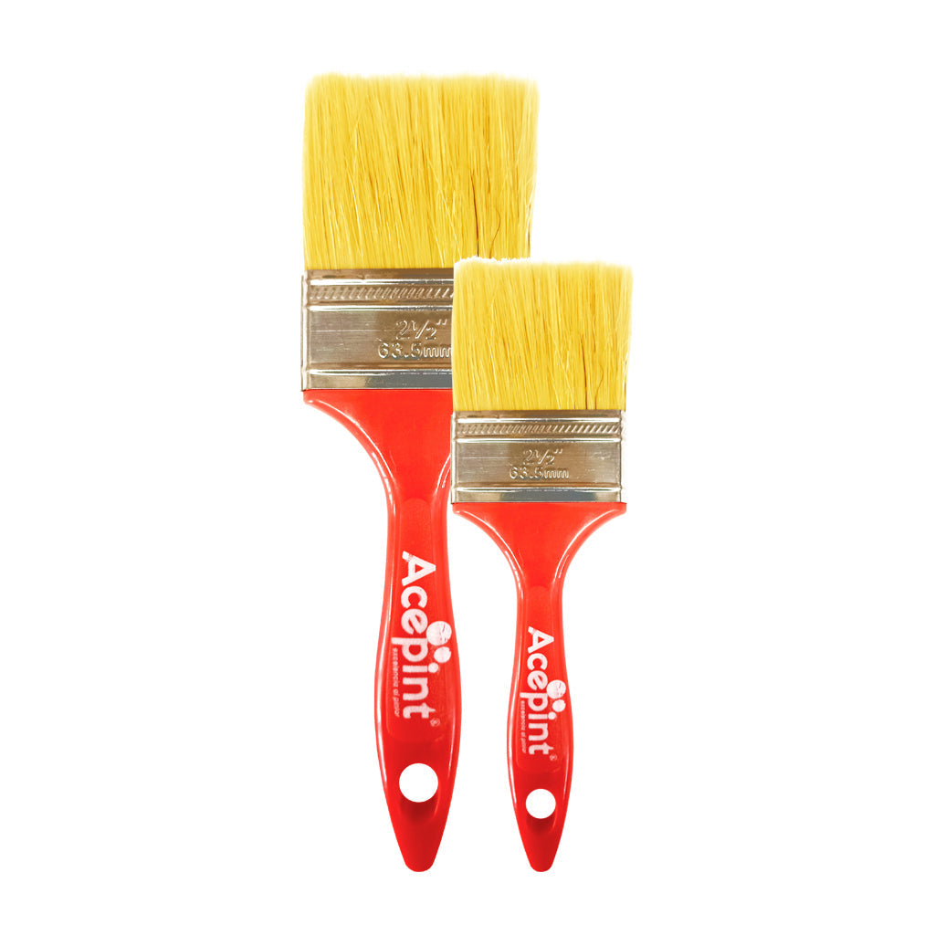 Brocha BRIC-PRO Mango Plástico Rojo - Acepint