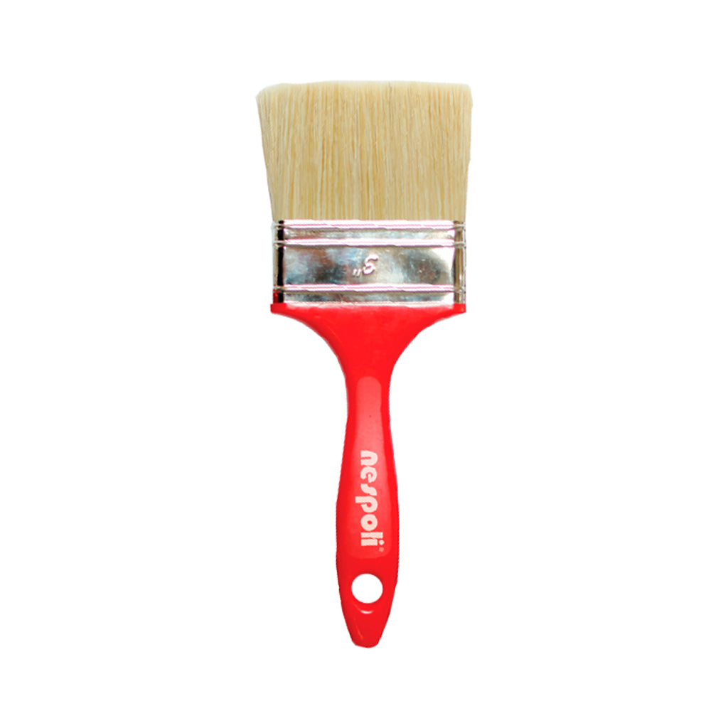 Brocha Nespoli 3" Mango Solido Rojo - Acepint