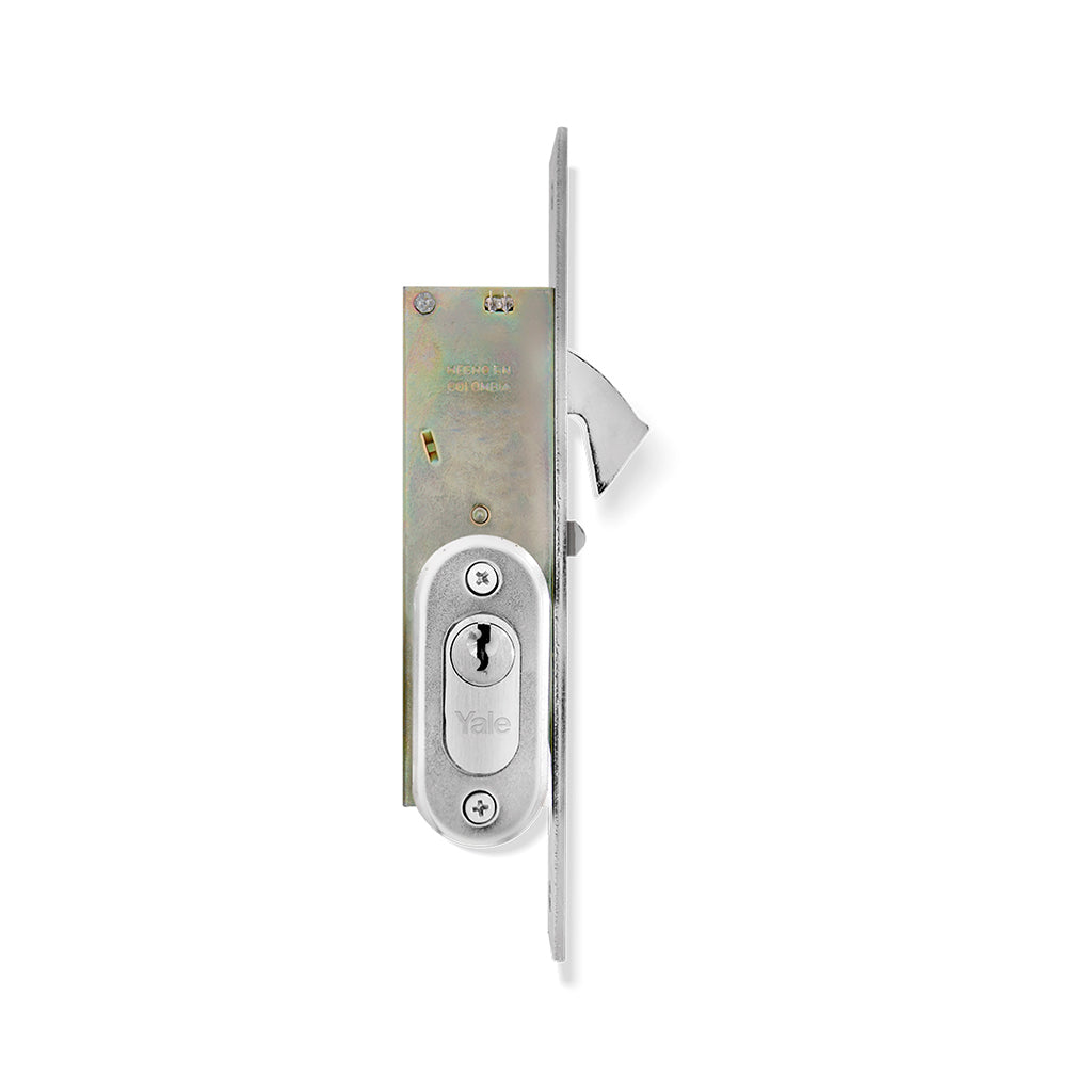 Cerradura Embutir Serie 854 Cromo Llave Mariposa - Yale