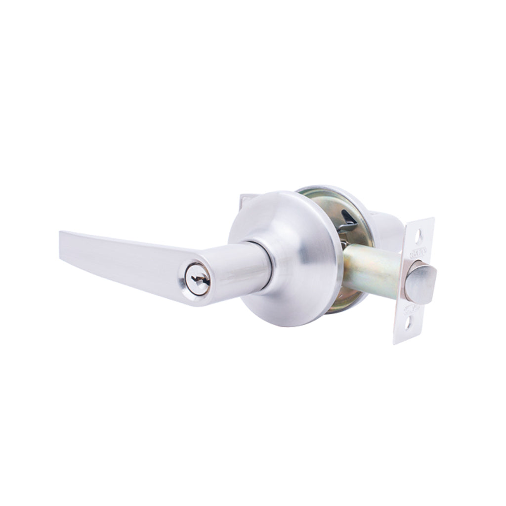 Cerradura 210/211/216 de Manija Tubular Cromo Mate - Duralock