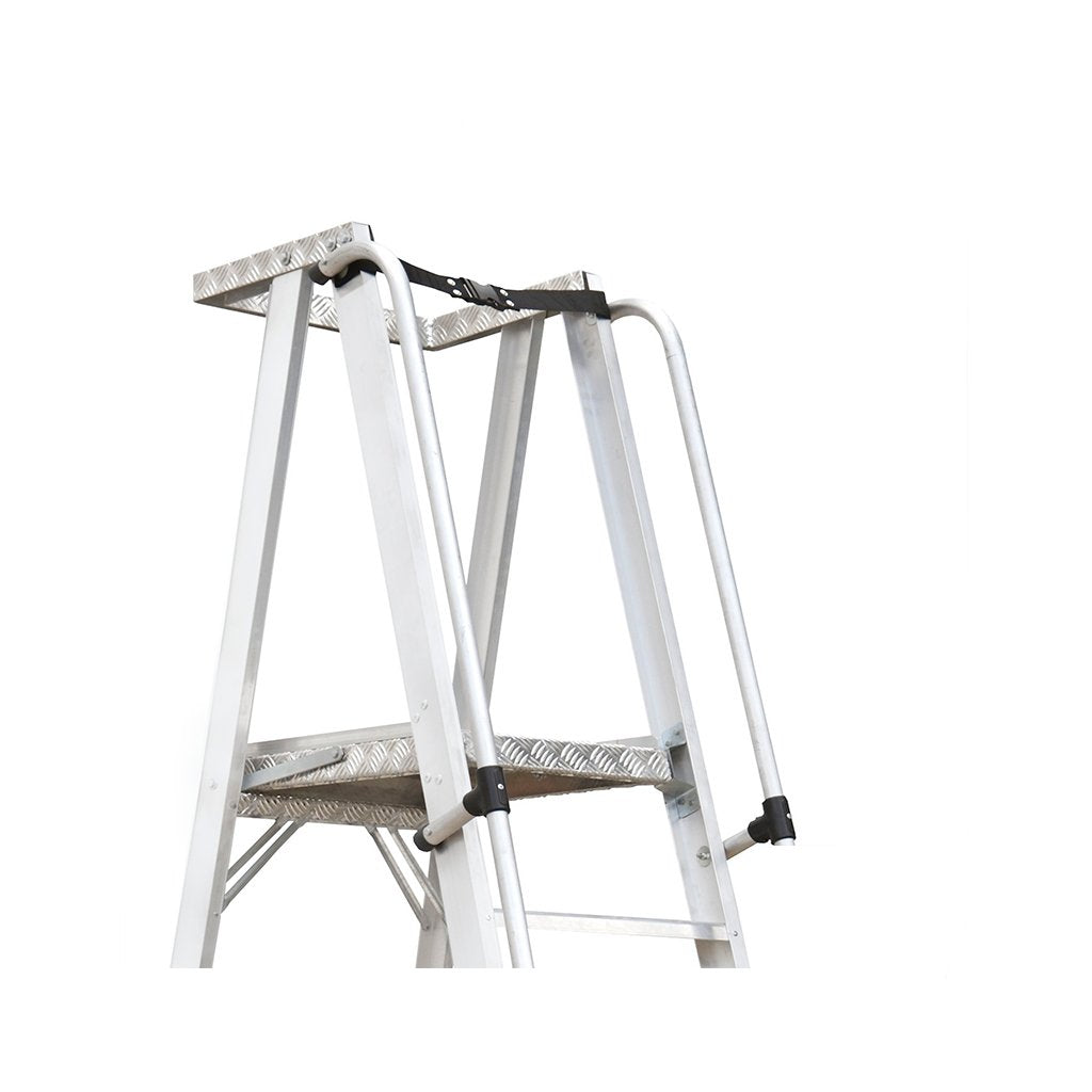 Escalera TAP Tijera Plataforma en Aluminio  - Escaleras de Colombia