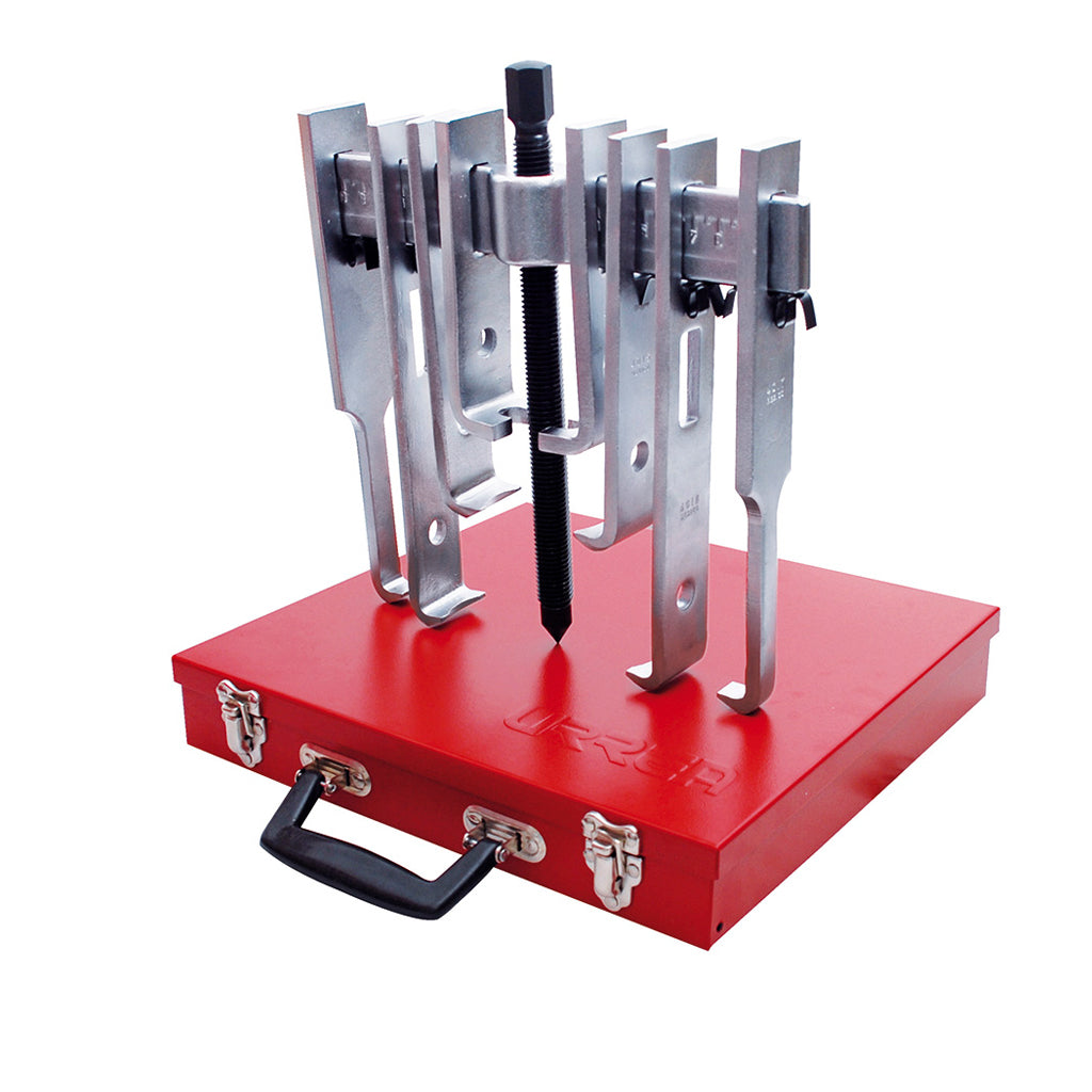 Juego Extractor Quijada Recta 6 Toneladas 14 Piezas Caja Metálica- Urrea
