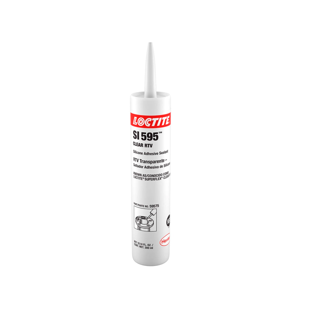 Loctite SI 595 Silicona Superflex Transparente de 300 ml - Helkel