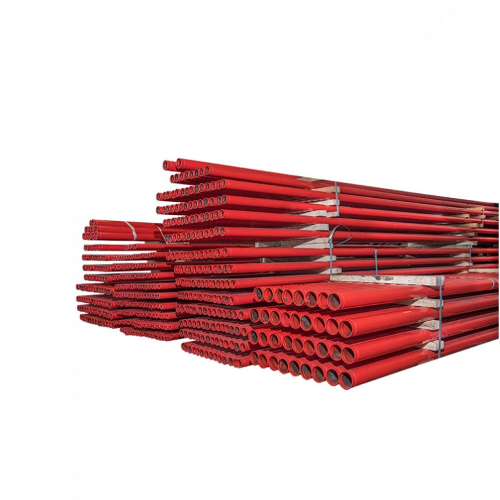 Tubería Acero al Carbón ASTM A 795 Pintada Roja  - Colmena Consorcio Metalúrgico