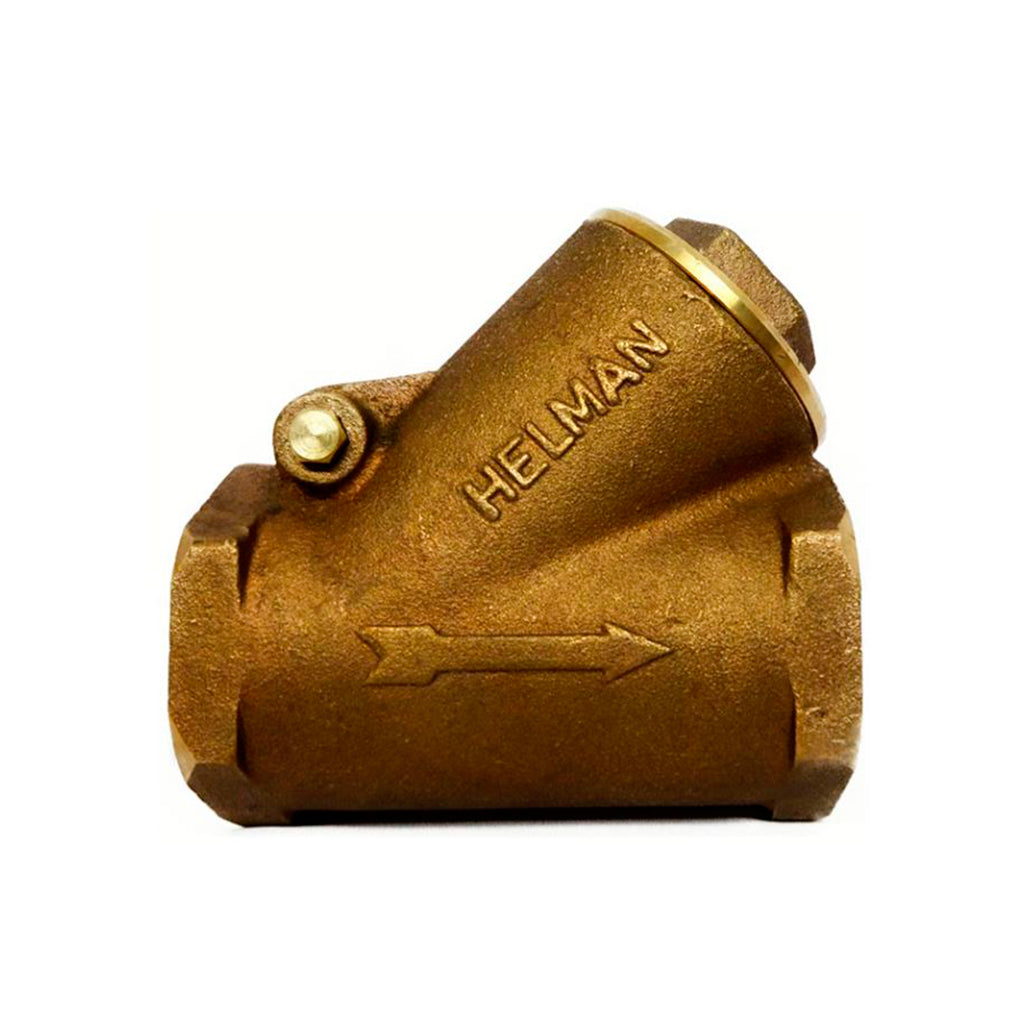 Cheque Compuerta Bronce 125 LBS NPT - Helman